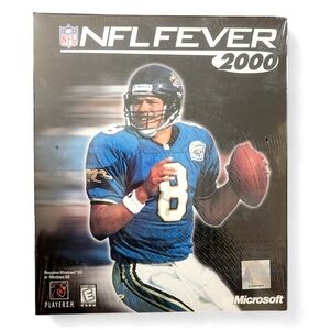 Vintage NWT Microsoft NFL FEVER 2000 PC Video Game